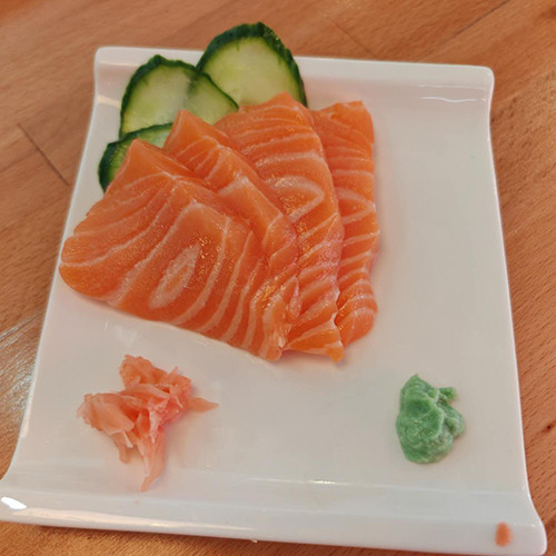 Sashimi de salmon